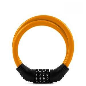 <span class=keywords><strong>Candado</strong></span> de Combinación Portátil de 4 Dígitos Antirrobo para Bicicleta, Accesorio de Seguridad con Cadena para Bicicletas de Montaña y Carretera - Product Image 4