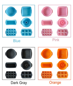 ชุดอุปกรณ์ทำขนมคริสต์มาสถาดอบเค้กมัฟฟินถาดอบซิลิโคนเกรดอาหารสำหรับใช้ในครัวบ้าน - Product Image 6