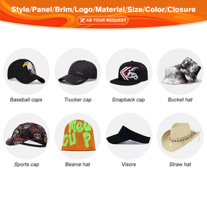 Tùy chỉnh Mũ mùa xuân mùa hè phụ nữ nam sang trọng thể thao ngoài trời Câu Cá Mùa Hè Thanh Niên Mũ bóng chày thêu logo - Product Image 5