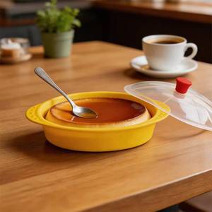 Utensilios de Cocina Seguros y Plegables, Recipientes Redondos Pequeños de Silicona para Alimentos - Product Image 3