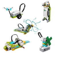 Bloques de Construcción Educativos de Ciencia con Motor Robótico en Forma de Dibujos Animados 45300 WEDO 2.0 Programable Compatible con Juguetes Empaquetados para Niños