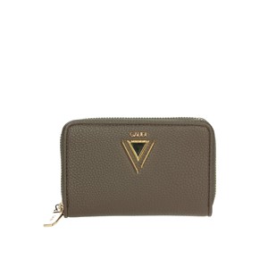 V4ai-11763 signore Casual Mini portafoglio di lusso in pelle di mucca porta carta in pelle con chiusura aperta Design grigio carino - Product Image 1