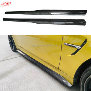 Falda lateral de fibra de carbono estilo F80 F82 PSM para <span class=keywords><strong>BMW</strong></span> M3 <span class=keywords><strong>M4</strong></span> extensión de parachoques lateral paneles basculantes 14-19 - Product Image 1