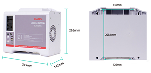 สถานีไฟฟ้าพกพา LiFePO4 ขนาด 300W AC Output 1kWh แบตเตอรี่ลิเธียมสำรองสำหรับใช้ในบ้าน กรณีฉุกเฉิน ตั้งแคมป์ เครื่องกำเนิดพลังงานแสงอาทิตย์ 50/60Hz - Product Image 1