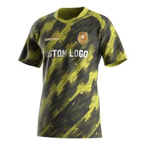 T-shirts de sport de luxe à sublimation, col en V, séchage rapide, maillots de football américain, conception personnalisée pour toutes les équipes, créez votre propre maillot de rugby - Product Image 1