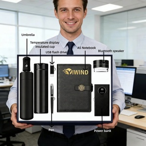 <span class=keywords><strong>Set</strong></span> Regalo Aziendale di Lusso Personalizzato con Logo per Clienti <span class=keywords><strong>VIP</strong></span>, Articoli Promozionali Premium per Ufficio - Product Image 2