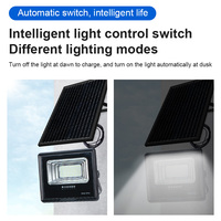 KCD Haute Qualité 20w 30w 50w 100w 150w Nouveau Design Pir Sensor Rechargeable Comercial LED Projecteurs Solaires Avec Panneau