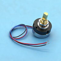 Capteur d'angle à effet Hall TOPVR 0-5 V Mesure sans contact Encodeur à induction magnétique MA24 Rotation 360° 24 mm