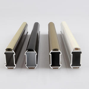 Aluminum Wardrobe <strong>Clothes</strong> <strong>Hanging</strong> Tube Rail <strong>Railing</strong> Furniture Cloakroom Fittings - Product Image 2