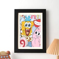 Marco de Fotos Magnético Abatible para Niños con Páginas Intercambiables Tamaño A3/A4 Diseño Simple para Exhibir Arte Infantil