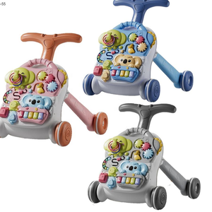 Push Along Walker Enfants Table D'activité 3 en <span class=keywords><strong>1</strong></span> Multifonction Développement Bébé Push Walker Jouet <span class=keywords><strong>pour</strong></span> Les Tout-Petits - Product Image 4
