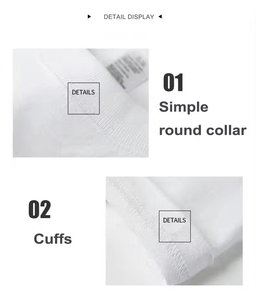 CT0007 High Quality 100% Cotton Man T-<strong>Shirt</strong> Solid Design Print Custom <strong>White</strong> Men T-<strong>Shirt</strong> Printing - Product Image 6