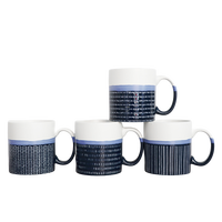 Mug en céramique créatif peint à la main, couleur nordique personnalisable, idéal pour le café au lait et le petit-déjeuner – Meilleure vente
