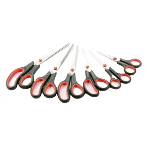 Household Scissors 9" Soft Grip Handle Office Scissors