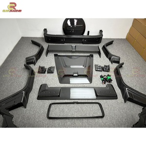 Kit de Carrocería de Fibra de Carbono Seca Estilo B 2025 W465 G63, Capó, Parachoques y Alerón para G Wagon W465 W464 G500 G63, Kit de Carbono 2025+ - Product Image 4