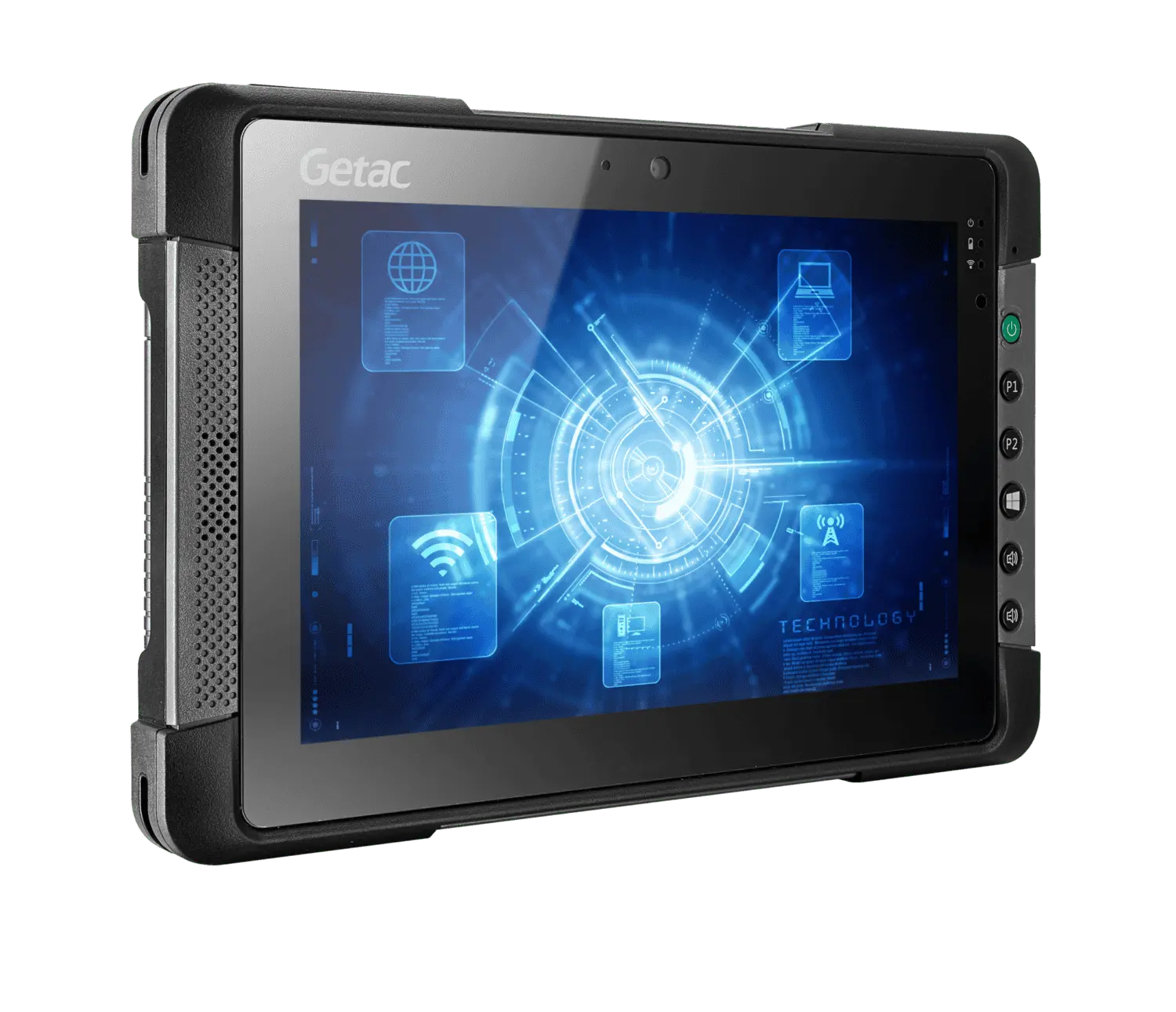 GETAC T800 Flly Rugged Tablet 8.1" screen for Defense Public Safety Utilities Oil & Gas