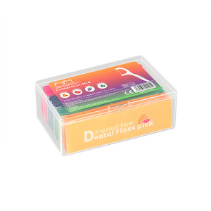 Fil dentaire à mâcher aromatisé aux fruits, 30 pièces par boîte, outil de nettoyage dentaire jetable ultra-fin - Product Image 2