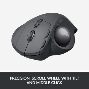 <span class=keywords><strong>Souris</strong></span> sans fil <span class=keywords><strong>Logitech</strong></span> MX Ergo <span class=keywords><strong>Trackball</strong></span> <span class=keywords><strong>Souris</strong></span> sans fil de conception ergonomique réglable - Product Image 5