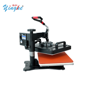 Máquina de Prensa de Calor Manual 8 en 1 Yinghe para Camisetas, Tazas, Gorras, Platos, Sublimación y Transferencia Plana - Product Image 6