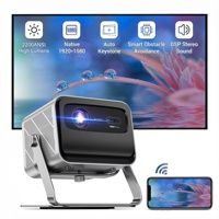 Projecteur DLP intelligent pour jeux vidéo Android 13, WiFi 6, BT, 2+32 Go, 4K-Laser, Full HD 1080P, 2200 ANSI lumens, 3D, projecteur de films WiFi