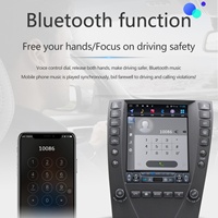 Autoradio Android 13 12,8 pouces avec GPS, lecteur vidéo pour Lexus ES240 ES250 ES300 ES330 ES350 ES 240 350, écran Tesla