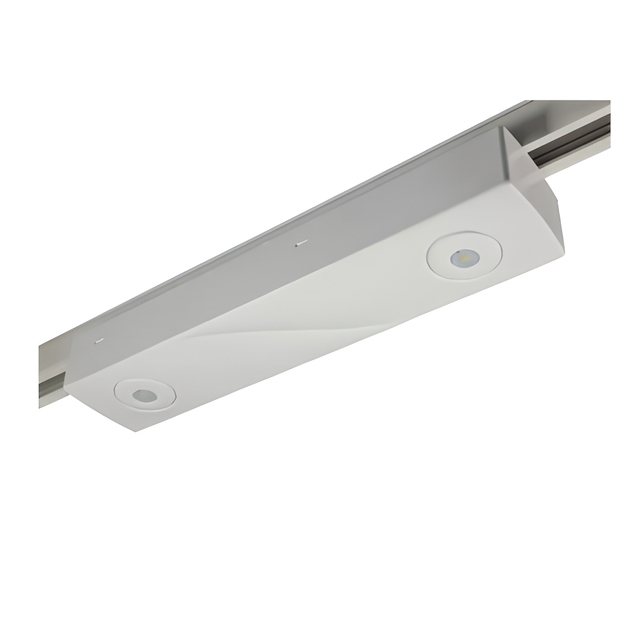 Track Mounted LED Emergency Light with 2 Heads, 3 Hours Backup, CE Certified for Commercial Building