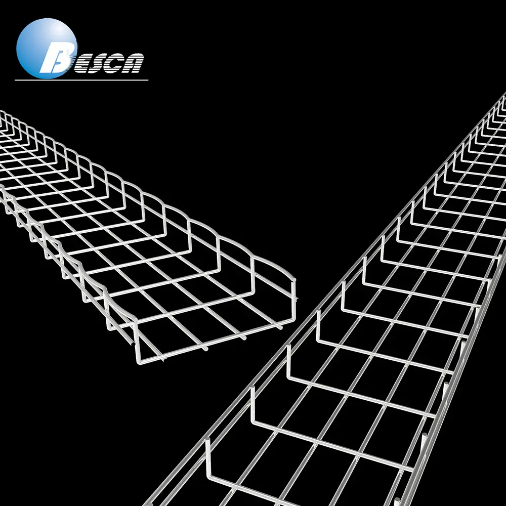 Cable Wire Trays Steel Wire Mesh Cable Tray Canasta Para Construction Diameter 4mm 5mm 6mm