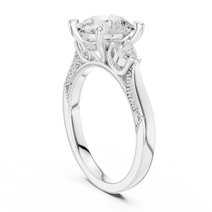 แหวนเพชรแล็บโกรว์ทองคำแท้ 10Kt 14Kt 18Kt 22Kt ดีไซน์เก๋สำหรับผู้หญิง ชุบโรเดียม เหมาะสำหรับงานแต่งงาน งานหมั้น ของขวัญสุดหรู - Product Image 3