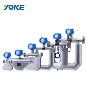 Débitmètre massique Coriolis 0,5-1000 L/min, sortie 4-20 mA, communication RS485, affichage numérique YK-MFU Débitmètre massique Coriolis YK- - Product Image 1