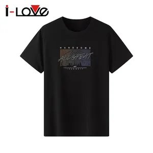 Hot Style 100% Cotton Wholesale Round Neck T Shirts Pullover Warm And Comfortable Custom Logo Printing Men T Shirt