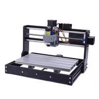 Mini-machine CNC 3018 Pro avec contrôle GRBL, kit de 10 fraises et routeur à bois 3 axes pour fraisage de PCB