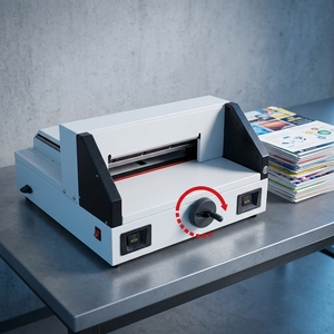 Taglierina Elettrica per Libri Grafici COLORDOWELL WD-330FD, Trimmer in Metallo <span class=keywords><strong>da</strong></span> 40mm con Precisione di Taglio di 0,5mm per Carta A3/A4 - Product Image 1