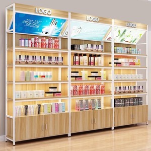 Estantes de exhibición de cosméticos al por menor Estante de maquillaje para tienda Estantes de tienda de cosméticos de belleza Estantes de exhibición - Product Image 1