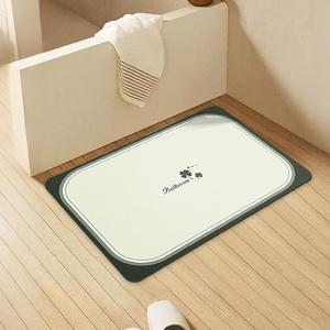 <span class=keywords><strong>Antiscivolo</strong></span> ad asciugatura rapida assorbente sottili tappeti da bagno misura <span class=keywords><strong>sotto</strong></span> la porta pavimento del bagno, <span class=keywords><strong>tappeto</strong></span> di fango diatomico - Product Image 5