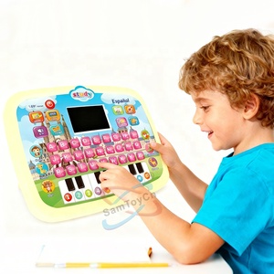 SamToyCn, venta al por mayor, Letras <span class=keywords><strong>Españolas</strong></span>, palabras, tabletas <span class=keywords><strong>de</strong></span> aprendizaje para niños, tableta LED educativa, máquina <span class=keywords><strong>de</strong></span> aprendizaje para niños con pantalla Led - Product Image 2