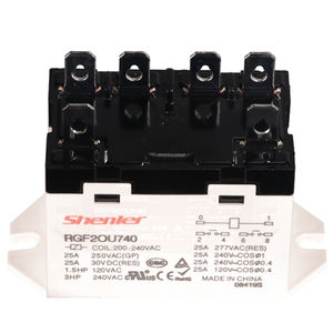 Shenler RGF2OU740 цепи 2 pole 25A 200-240VAC реле мощности с g7l-2a модуль реле Электрический зарядная станция воздушного компрессора кондиционера для питания - Product Image 3