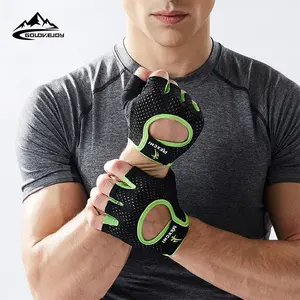 GOLOVEJOY-guantes de medio dedo para entrenamiento de bicicleta, para hombre y mujer, entrenamiento deportivo, gimnasio y Fitness, XG07