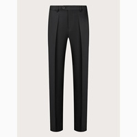 Pantalones de Vestir para Hombre BMLP02, Corte Regular, Casuales, de Negocios, Frente Plano, Sin Arrugas, Cómodos, Elásticos, con Logotipo Personalizado en la Cintura, para Todas las Temporadas