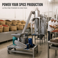 Micro-pulvérisateur de lait en poudre en acier inoxydable, machine de broyage super fin pour aliments, épices, céréales, sucre