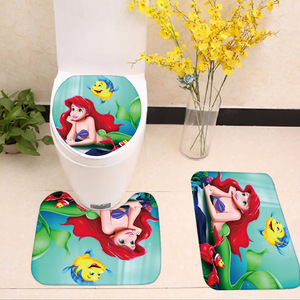 Rideaux de <span class=keywords><strong>douche</strong></span>, sirène imperméable, ensembles de <span class=keywords><strong>douche</strong></span> personnalisés avec <span class=keywords><strong>Photo</strong></span>, 4 pièces - Product Image 4