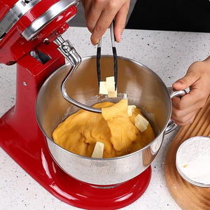 Pièces détachées pour batteur sur socle <span class=keywords><strong>Bol</strong></span> mélangeur en acier inoxydable <span class=keywords><strong>Bol</strong></span> mélangeur de 5 pintes compatible avec le batteur sur socle Aide à la cuisine - Product Image 5