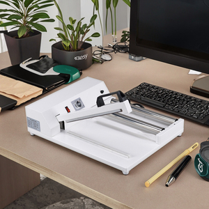 SSA600 Halbautomatische Schrumpfpistole Heißverkaufende PVC-Folien-Schneid-, Versiegelungs- und Verpackungsmaschine für Lebensmittelqualität Hüllen für Bücher und Mobilgeräte - Product Image 1