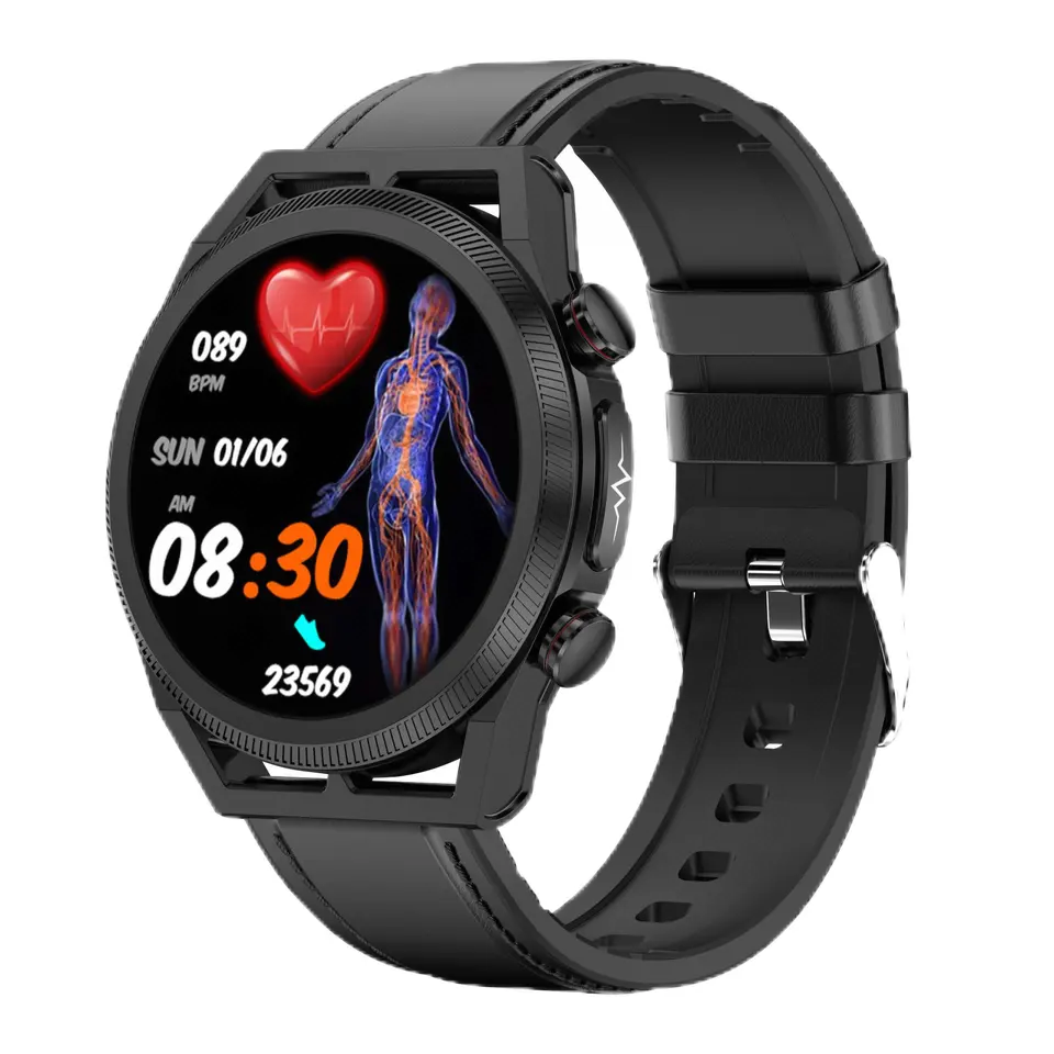 ECG 및 혈압 기능이 포함된 ET310 Smartwatch SOS 및 통화 알림 기능 포함 스마트 워치