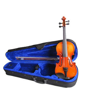 Violín de Madera Hecho a Mano para Principiantes, Violín de Práctica de Madera Contrachapada 1/4 para Niños, Violín 4/4, Instrumento Musical, Precio de Fábrica - Product Image 3