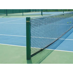 Postes de tenis profesionales de aluminio para exteriores, enterrados, con red, juego completo de postes y red de pickleball para exportación. - Product Image 3