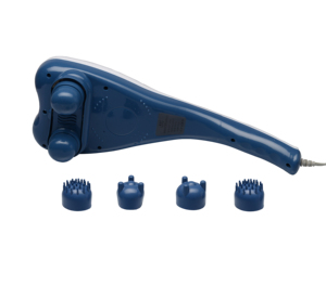 Masajeador Eléctrico de Cuerpo Completo de Doble Cabezal con Velocidad <span class=keywords><strong>Variable</strong></span>, Martillo de Masaje Corporal de Infrarrojos Lejanos para Masaje de Cuello, Espalda y Piernas - Product Image 2