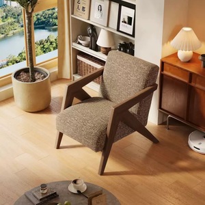 Richard legno massello divano sedia moderna stile <span class=keywords><strong>antico</strong></span> francese per la casa soggiorno balcone set ristorante per il tempo libero - Product Image 3