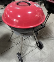 YUEYOU Outils de barbecue pliables jetables pour charbon de bois, pour grillades en extérieur, compatibles Kamado et Apple Grill, faciles à assembler et à nettoyer, finition émaillée, résistants à la flamme