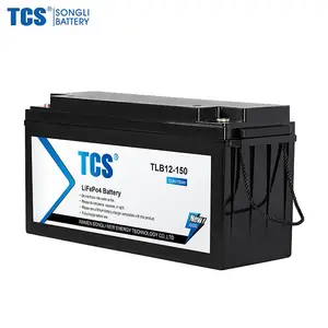 Tcs Lifepo4 12v 150ah 200ah 300ah ชุดแบตเตอรี่ลิเธียมไอออนราคาสําหรับบ้าน