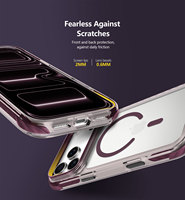 Coque de protection transparente antichoc et anti-rayures pour iPhone 17 18 Pro Max avec béquille